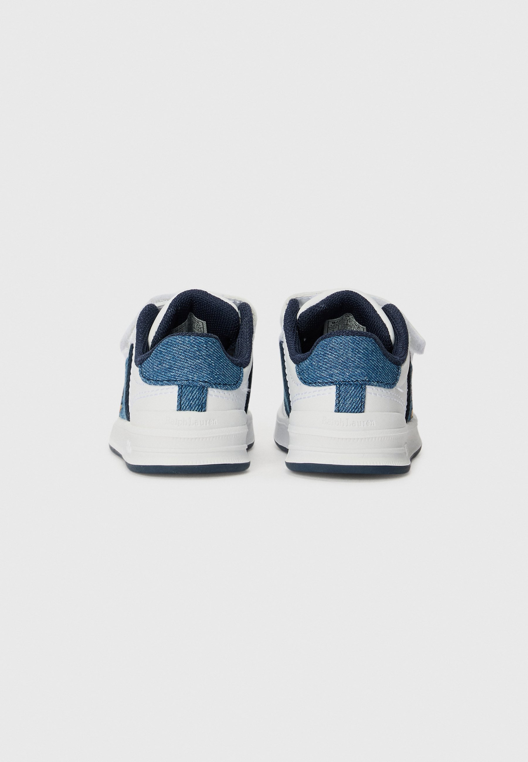 Baskets Polo Ralph Lauren HERITAGE COURT III UNISEXE - blanc/marine
