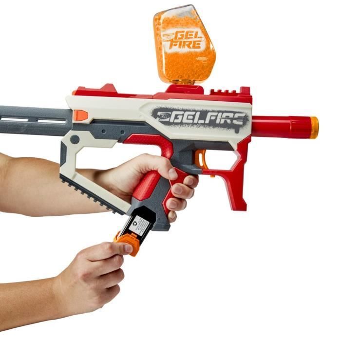 Nerf Pro Gelfire Mythic Blaster - 1600 gehydrateerde kogels, beschermingsbril en oplaadbare batterij