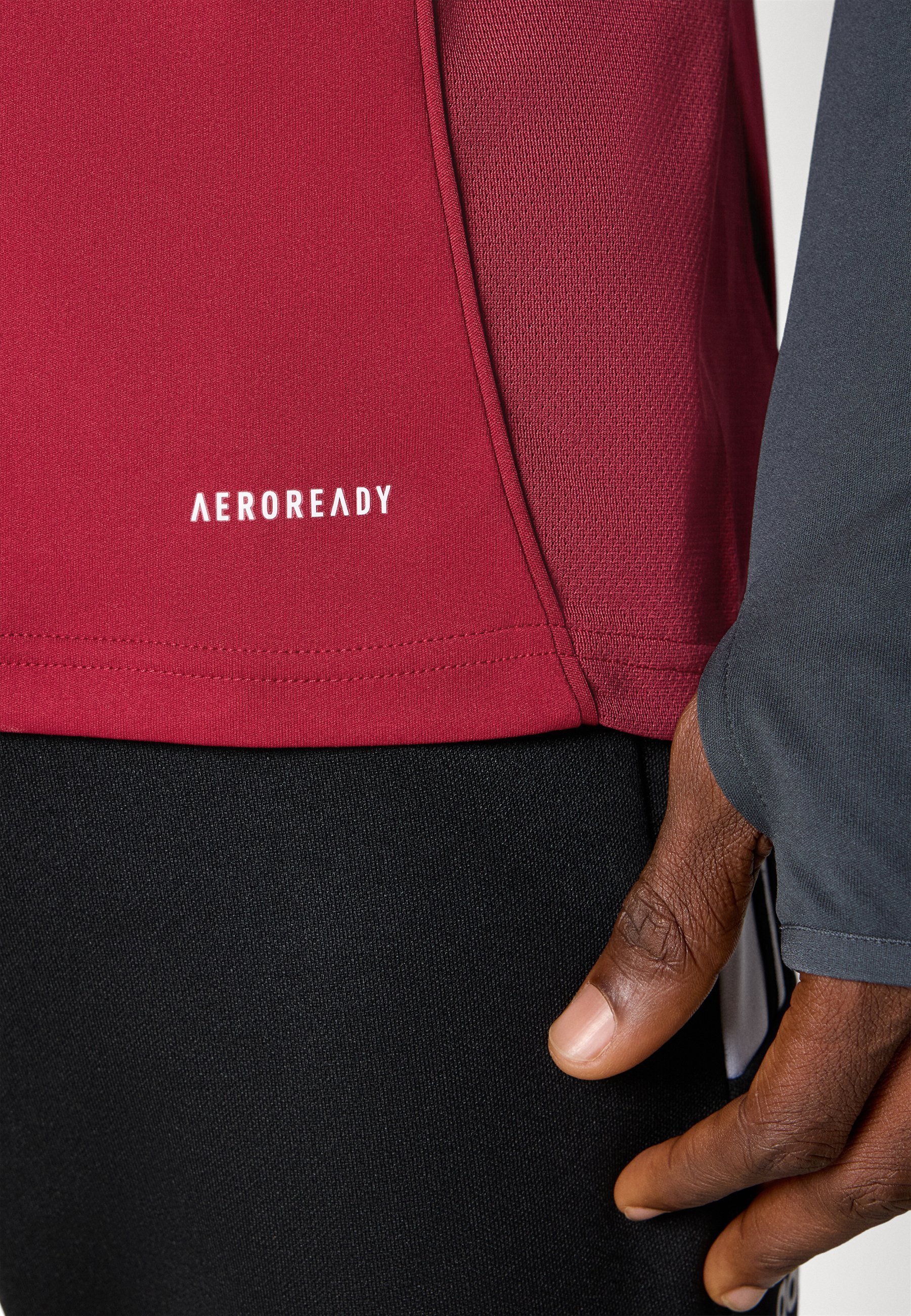 adidas Performance ARSENAL FC TRAINING TOP - Clubkleding - teamkleuren bordeauxrood/donkergrijs