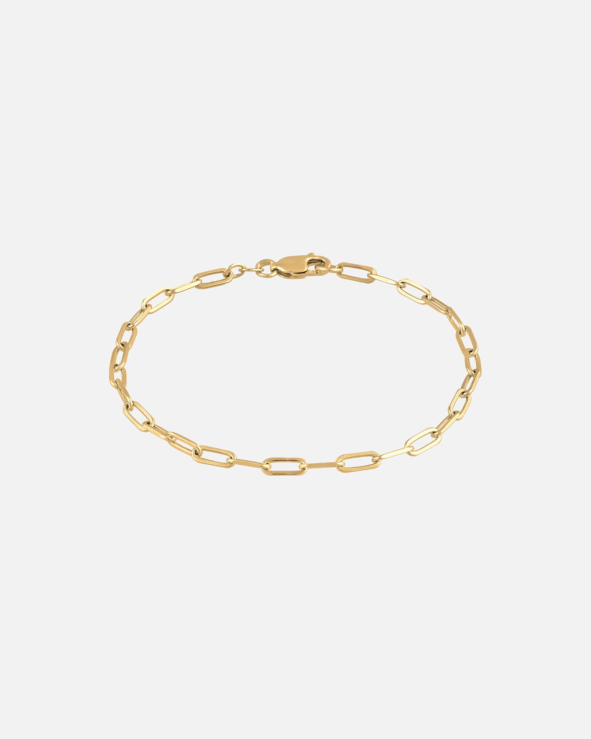 Elli Femmes maillons Ovale Basic Chain Blogueur tendance en argent sterling 925