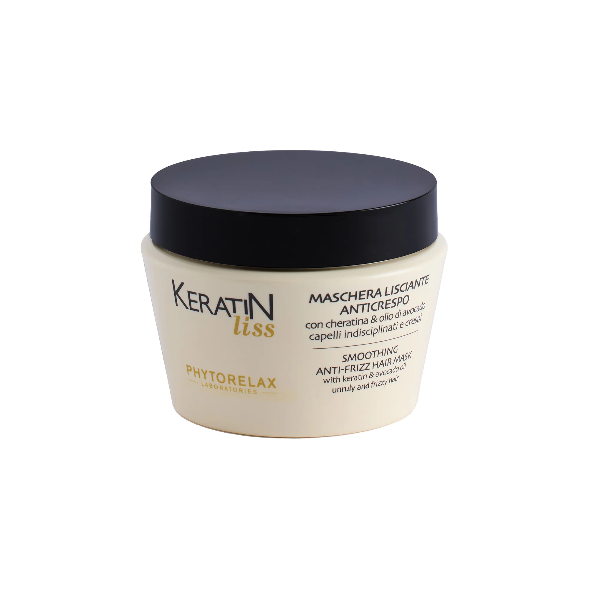 Keratin Liss Maschera Lisciante Anticrespo - Maschera Lisciante Capelli, Maschera Disciplinante/Anticrespo Capelli