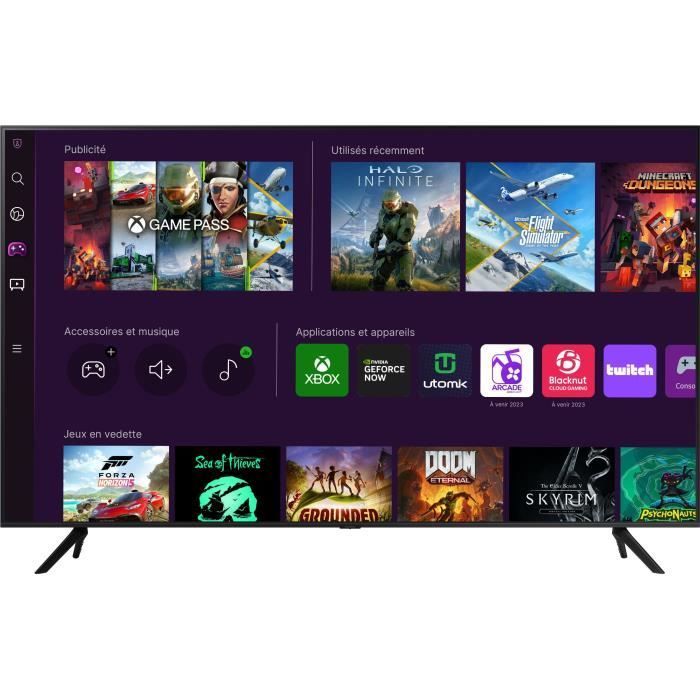 Samsung 50CU7025 - Televisor LED de 50'' (125 cm) - 4K 3840x2160 - Crystal UHD - Smart TV - Gaming HUB - 3xHDMI - WiFi