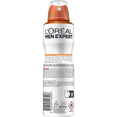 L'Oréal Men Expert Hydra Energetic Extreme Sport Antiperspirant 72h antiperspirant ve spreji bez alkoholu 150 ml