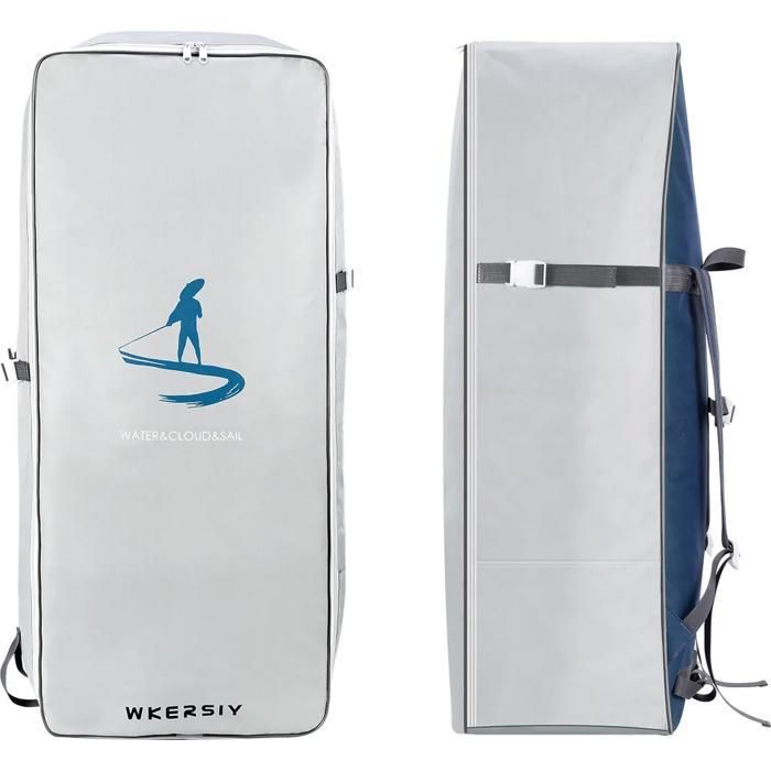 Zaino da viaggio YYV 105L impermeabile in PVC+Oxford per tavola da surf