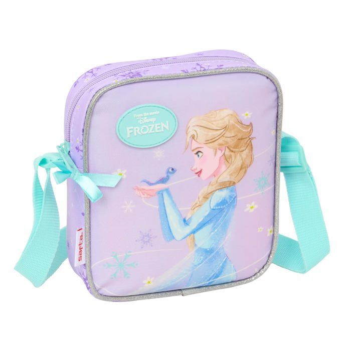Bolso pequeño de hombro para niños - Safta - 612571222 M222 - 16x4x18 cm - Lila - Poliéster - Correa de hombro ajustable