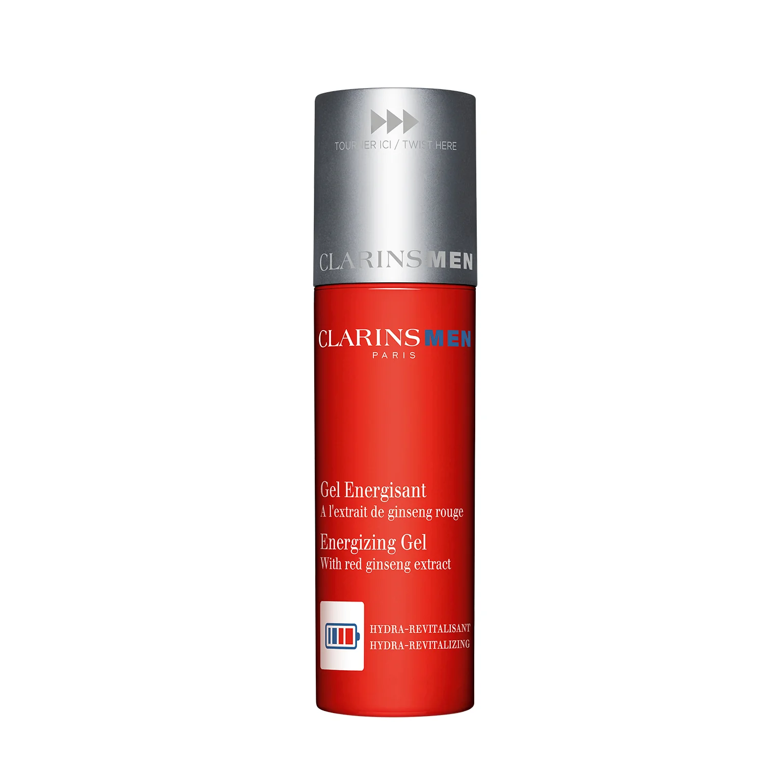 ClarinsMen Gel Energisant - Gel viso uso quotidiano