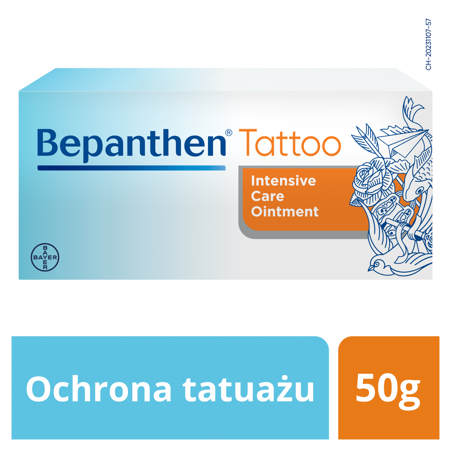 Bepanthen-tatuering