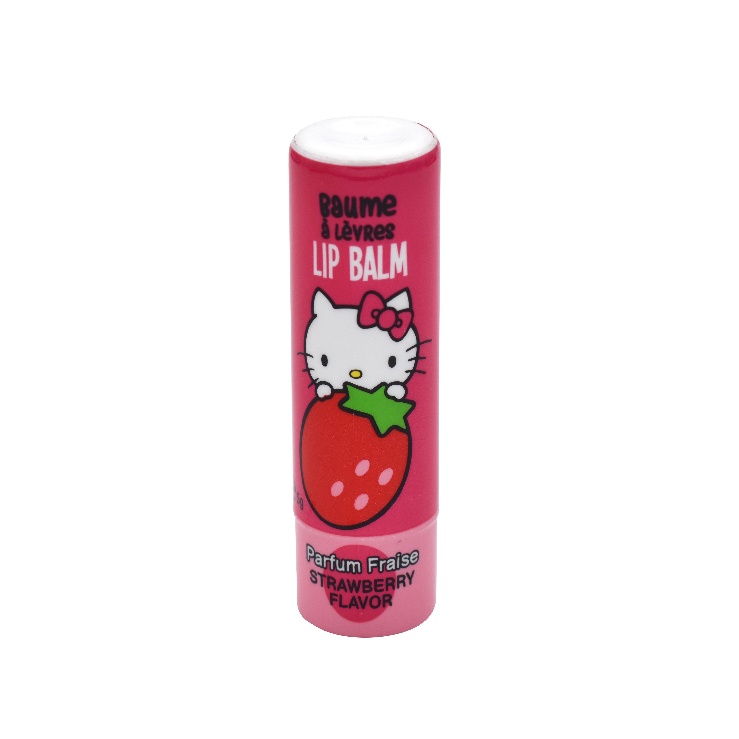 Balzam na pery Hello Kitty Jahoda Ochranné náplasti na pery