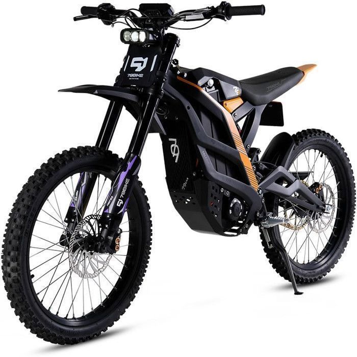 Moto électrique adulte 79Bike FALCON PRO Moteur 8 500 W Pneus tout-terrain Batterie lithium-ion 72 V 35 Ah Vitesse max 85 km/h NFC