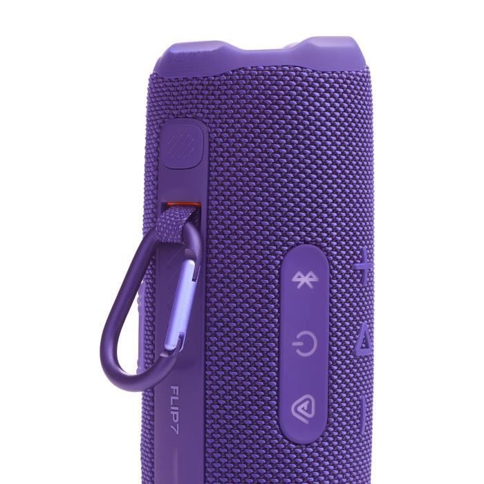 Altavoz portátil JBL Flip 7 - Morado - Resistente al agua y a las caídas