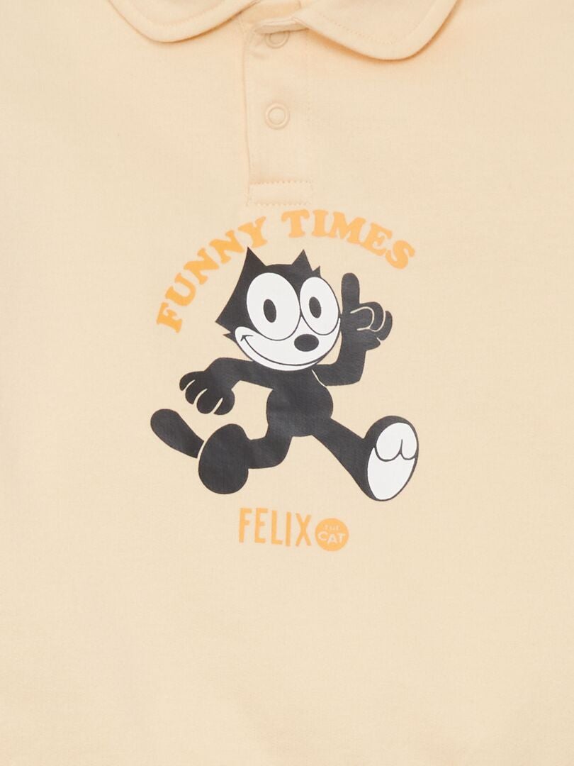 Moletom 'Felix the Cat' - BEGE