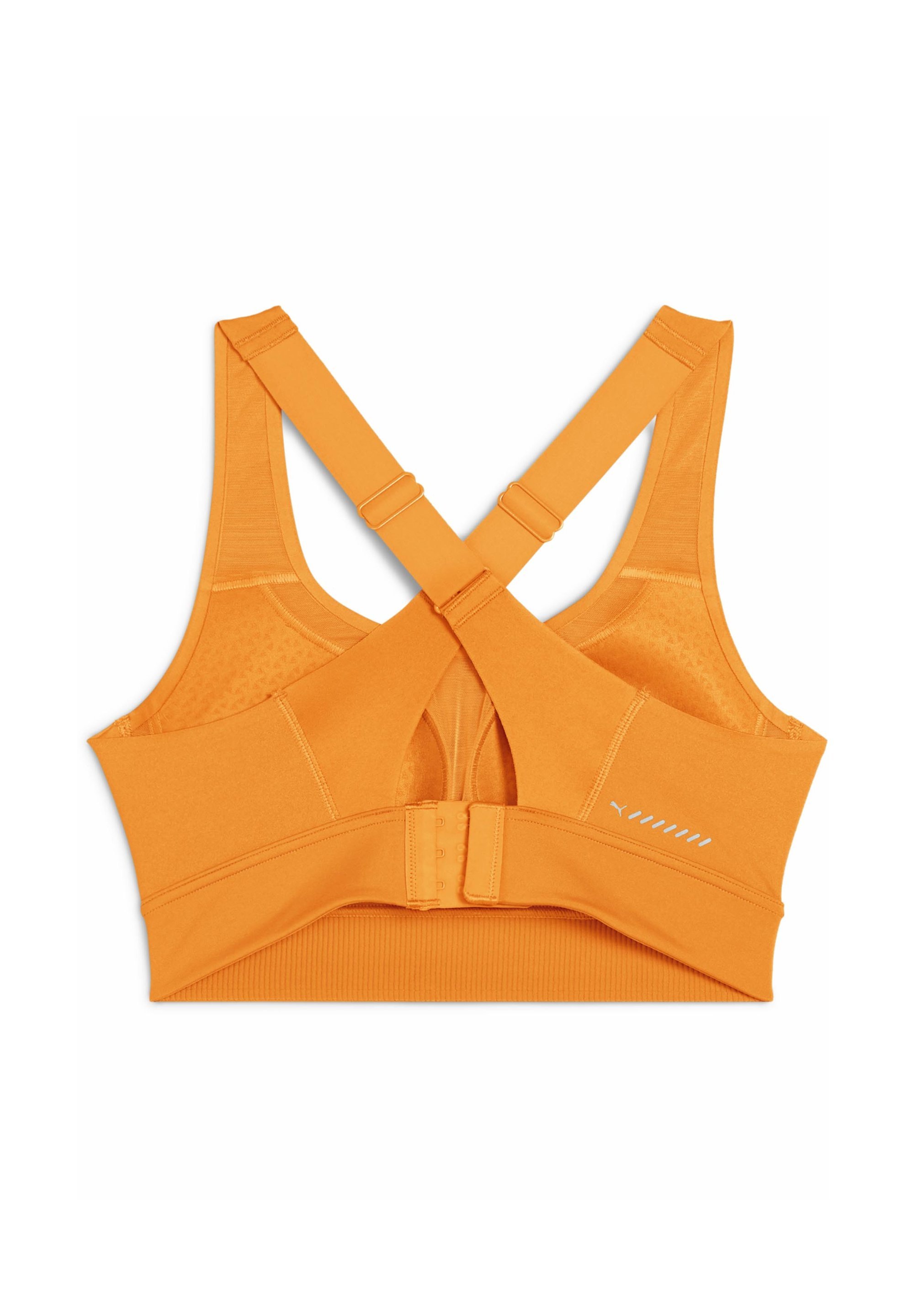 Soutien-gorge de sport Puma PWRBREATHE RUN - Maintien moyen - Heat Fire