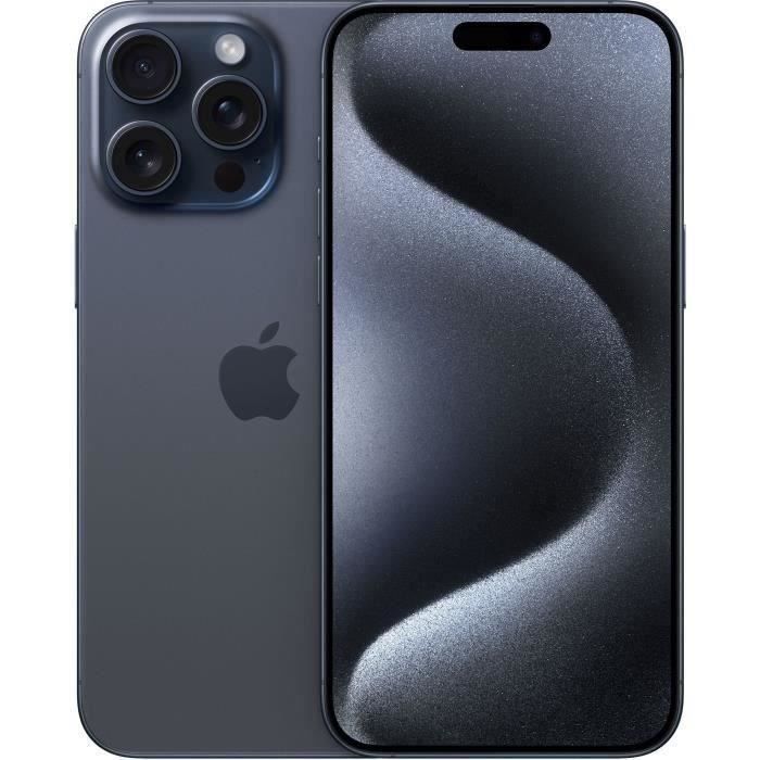 APPLE iPhone 15 Pro Max 512GB Azul Titanio (2023) - Reacondicionado - Muy buen estado