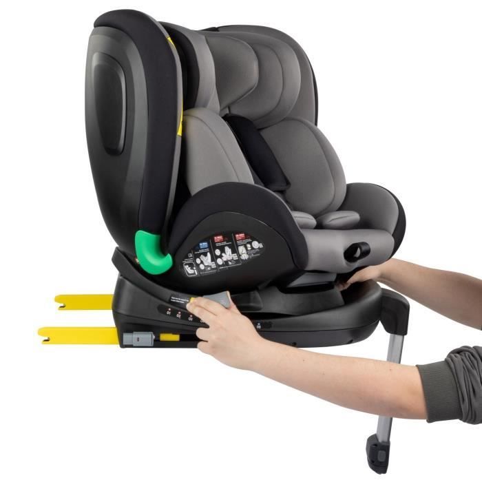 Seggiolino auto convertibile girevole a 360° BEBECONFORT EvolveFix Plus i-Size - Grigio