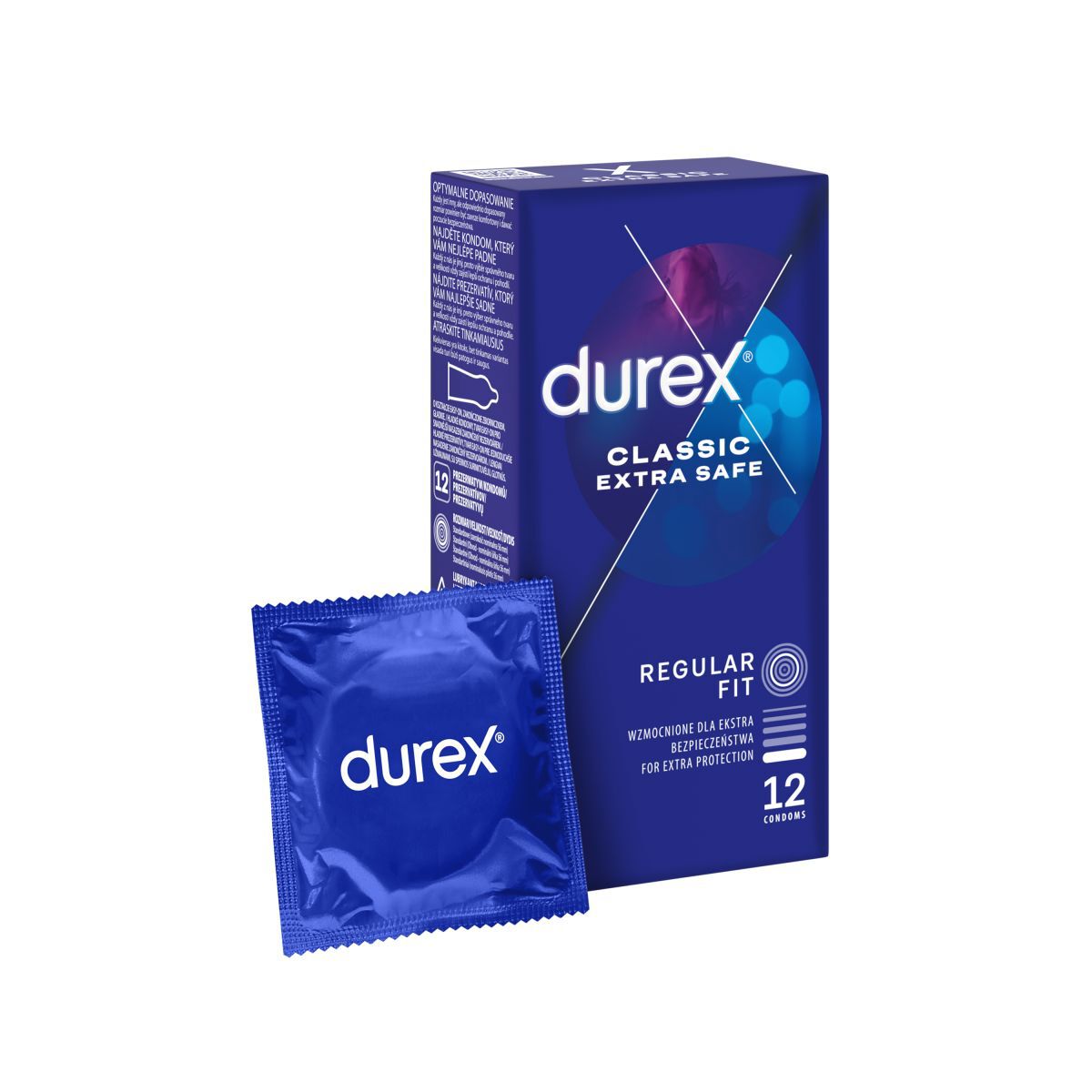 Durex prezervatīvi 12 gab. īpaši droši