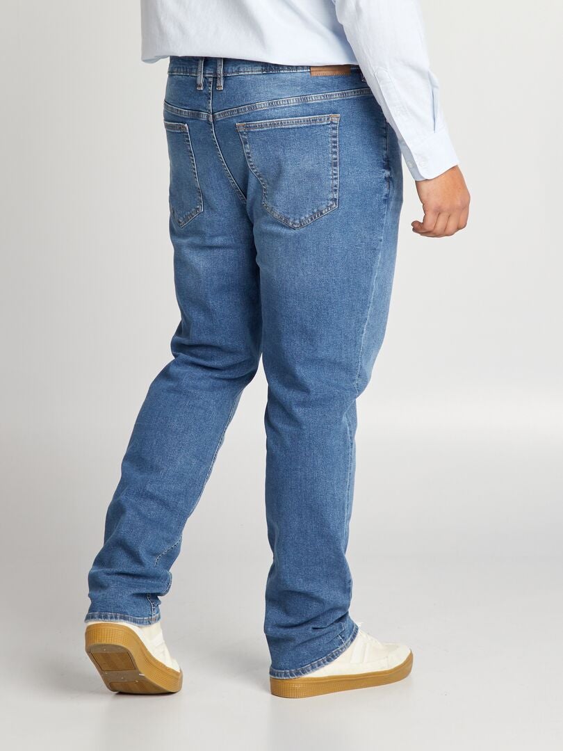 Calça jeans slim de 5 bolsos - tamanho L34 - azul