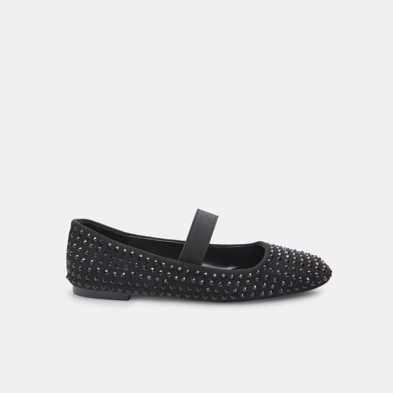 BATA RED LABEL Damskie balerinki typu Mary Jane z kryształkami