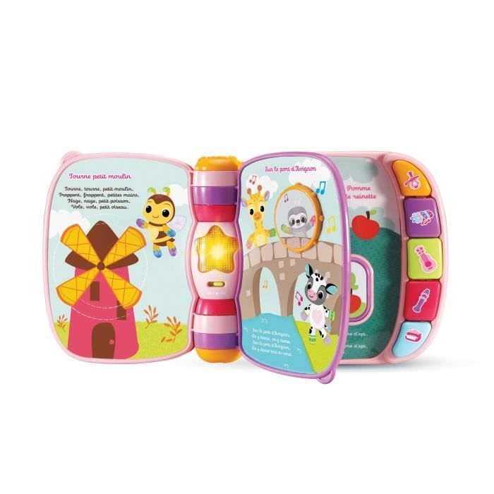 VTECH BABY - Super Enchanted Boek voor Babyliefhebbers - Roze