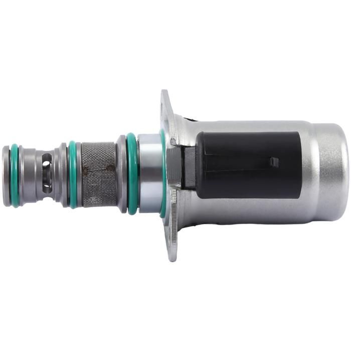 2 válvulas solenoides de 12 V 5019094 580037013 SV98-T39S SV98T39S para retroexcavadoras 3CPLUS (91 HP), 214-4, 215/3CX, 15,2 válvulas solenoides, color plata.