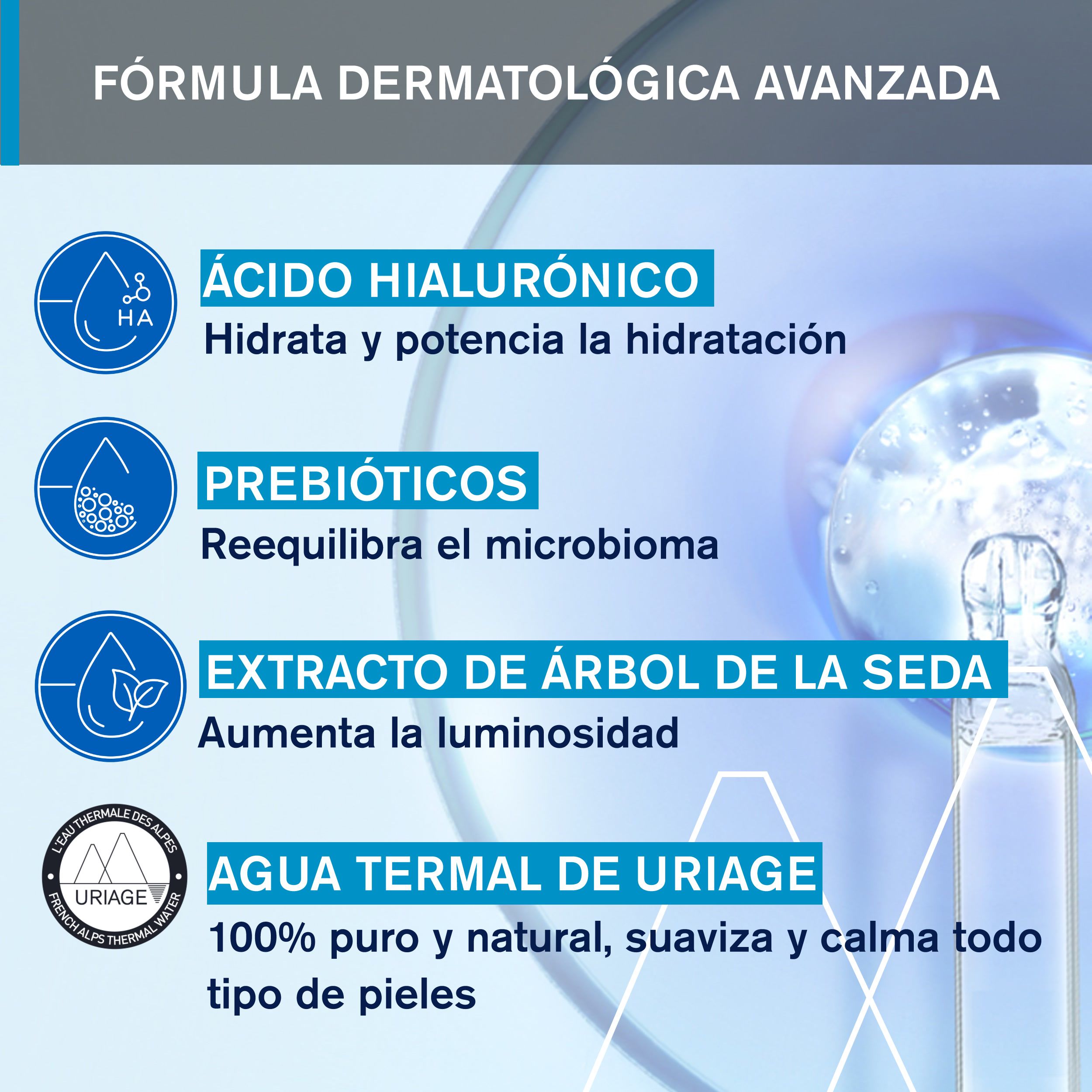 Eau Thermale Essencia de Agua Iluminadora Parafarmacia veido drėkikliai