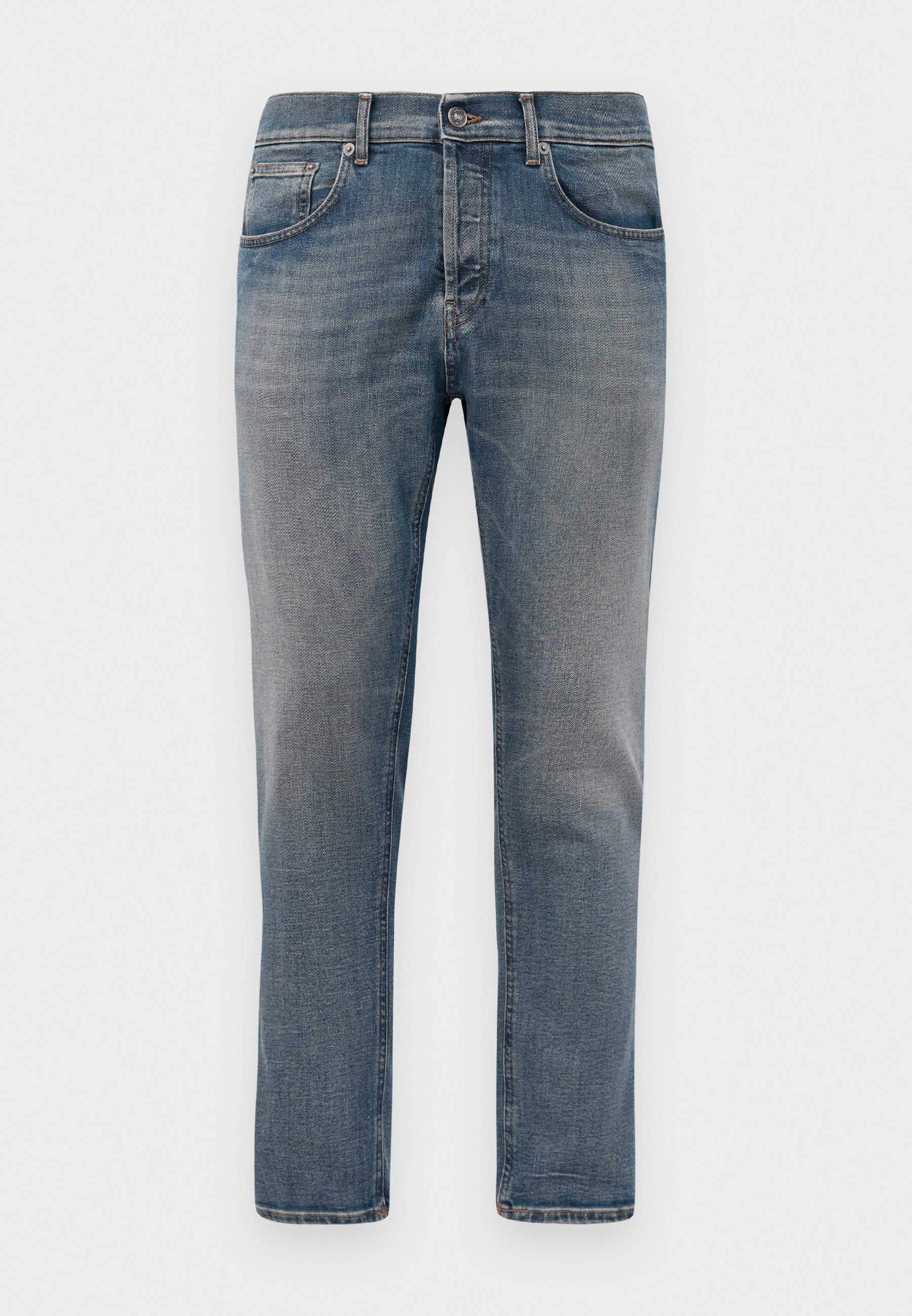 Dondup DIAN POCKETS SLIM CARROT FIT BOTTOM OPENING - Jeans dalla vestibilità affusolata - lavaggio azzurro chiaro