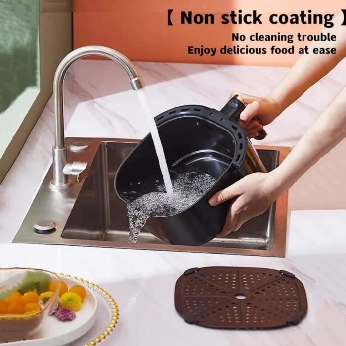 FOLAYA Air Fryer - 4L - 1100W - Variable Temperature - Non-Stick Basket