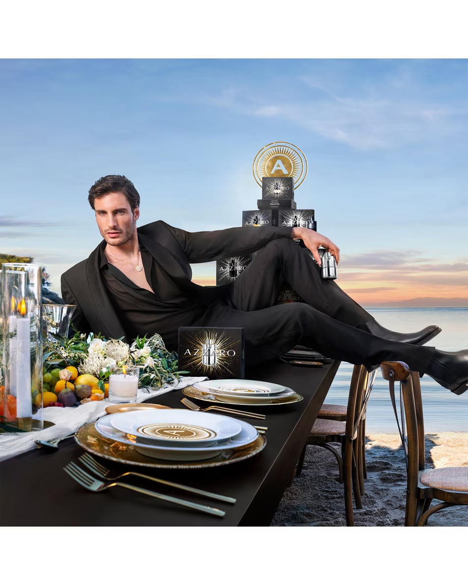 Set cadou de apă de parfum Wanted AZZARO
