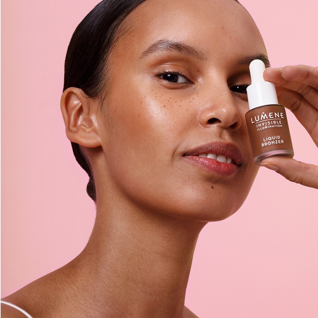 Lumene Bronzer – tekutý bronzer s neviditeľným leskom – 15 ml