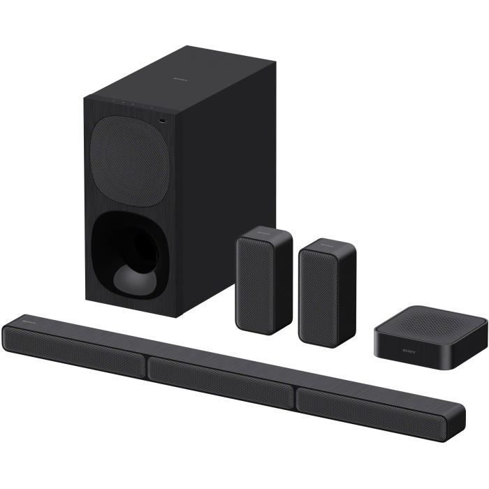 Barra de sonido 5.1 + Subwoofer + 2 altavoces - SONY HT-S40R - 600W - Bluetooth 5.0