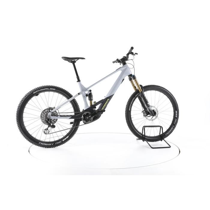 Bicicleta eléctrica - Orbea Wild M-LTD - gris - Bicicleta de montaña eléctrica con suspensión completa - Bosch 750 Wh Reacondicionada