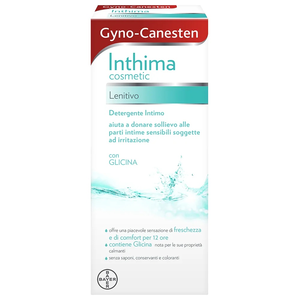GYNOCANESTEN Gyno-Canesten Inthima gel intime apaisant pour l'hygiène intime quotidienne