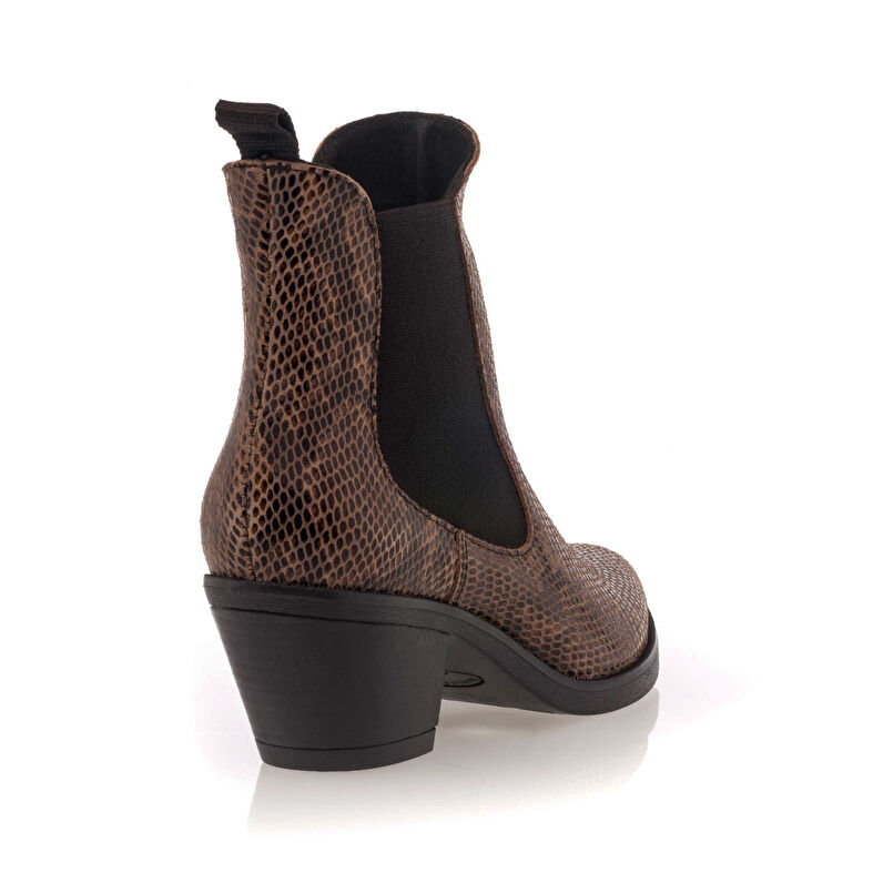 Brązowe buty damskie / botki
