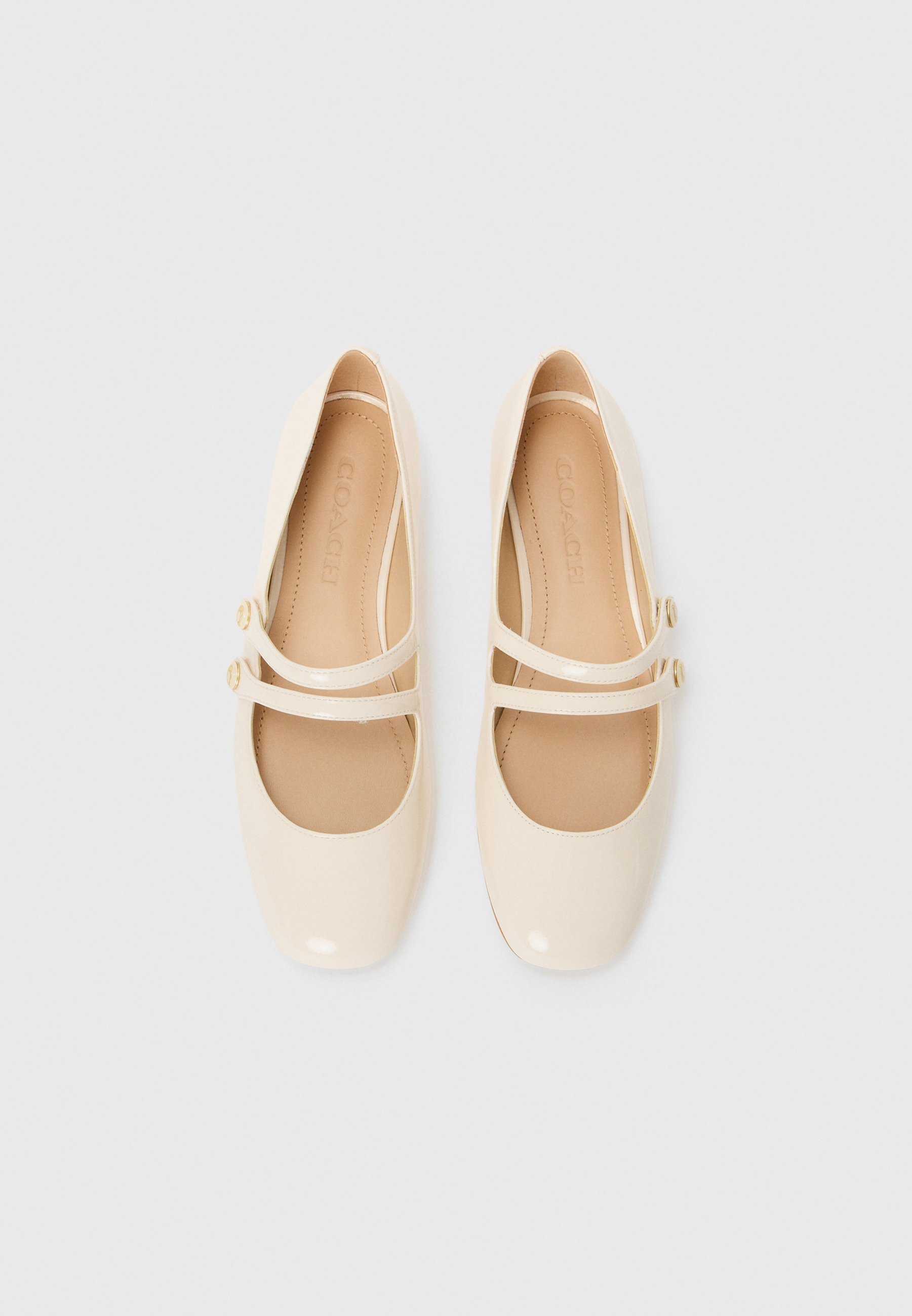 COACH WINLEY - Balletschoenen - krijt