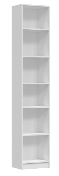 Witryna regał Pafos W40 40cm na książki biała
