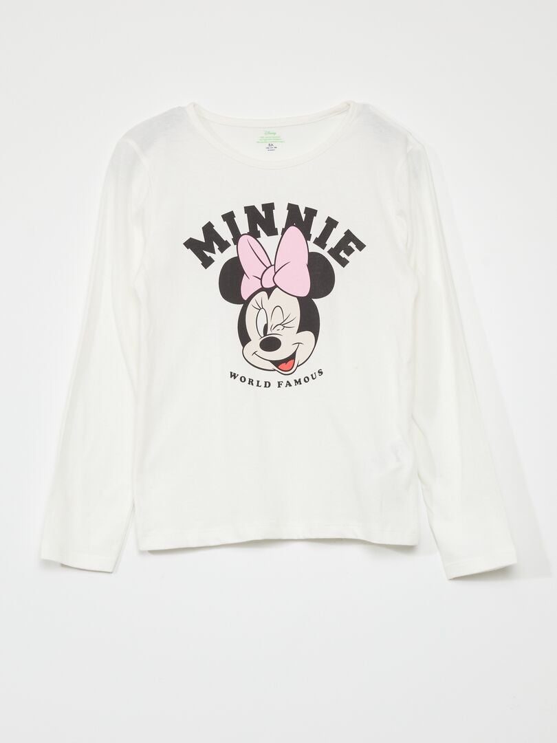 Set pijama Disney din 2 piese - ALB