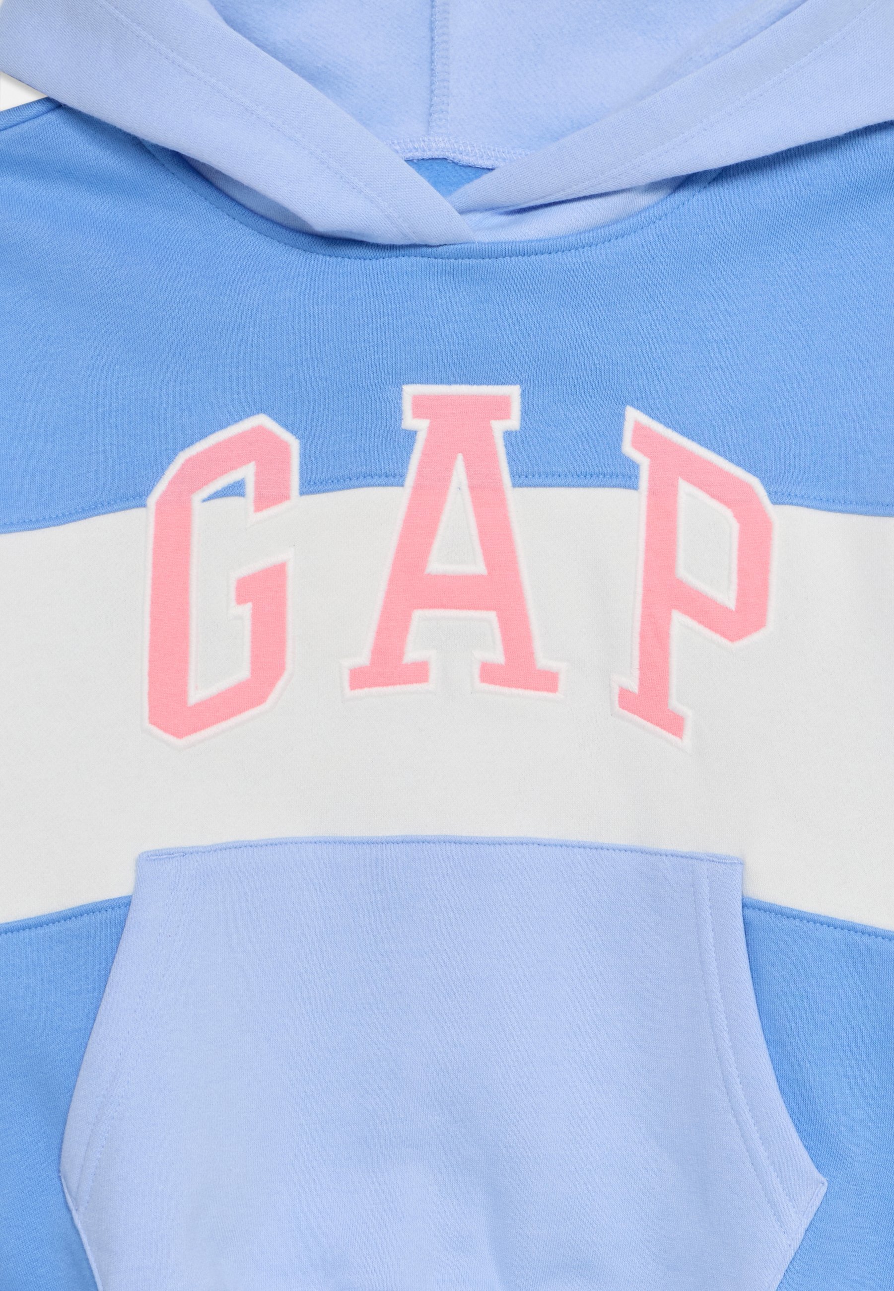 GAP LOGO HERITAGE GIRLS - Mikina - modrá