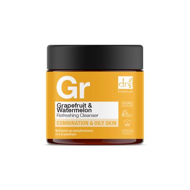 Dr. Botanicals Gr Osvježavajuća krema za čišćenje s grejpom i lubenicom za mješovitu kožu 60 ml