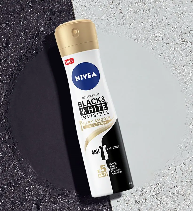 Nivea Deo Spray Black&White Silky Smooth