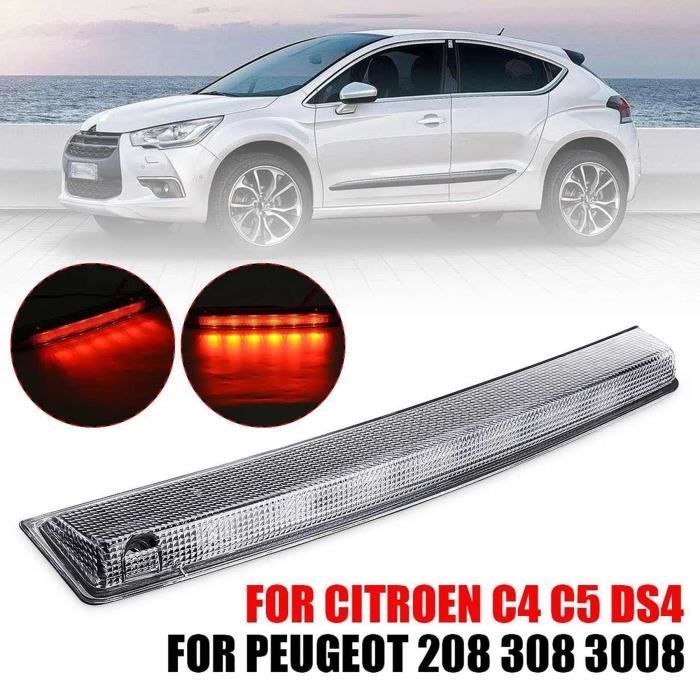 Para 208 3008 C4 C5 DS4 Luz de freno trasera de alto nivel Tercera luz de freno 6351HH 6350V2