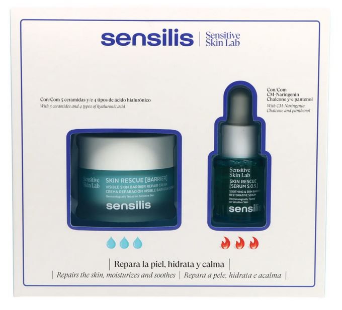 Skin Rescue Barrier Skin Serum Pack Hidratantne kreme za lice iz ljekarne
