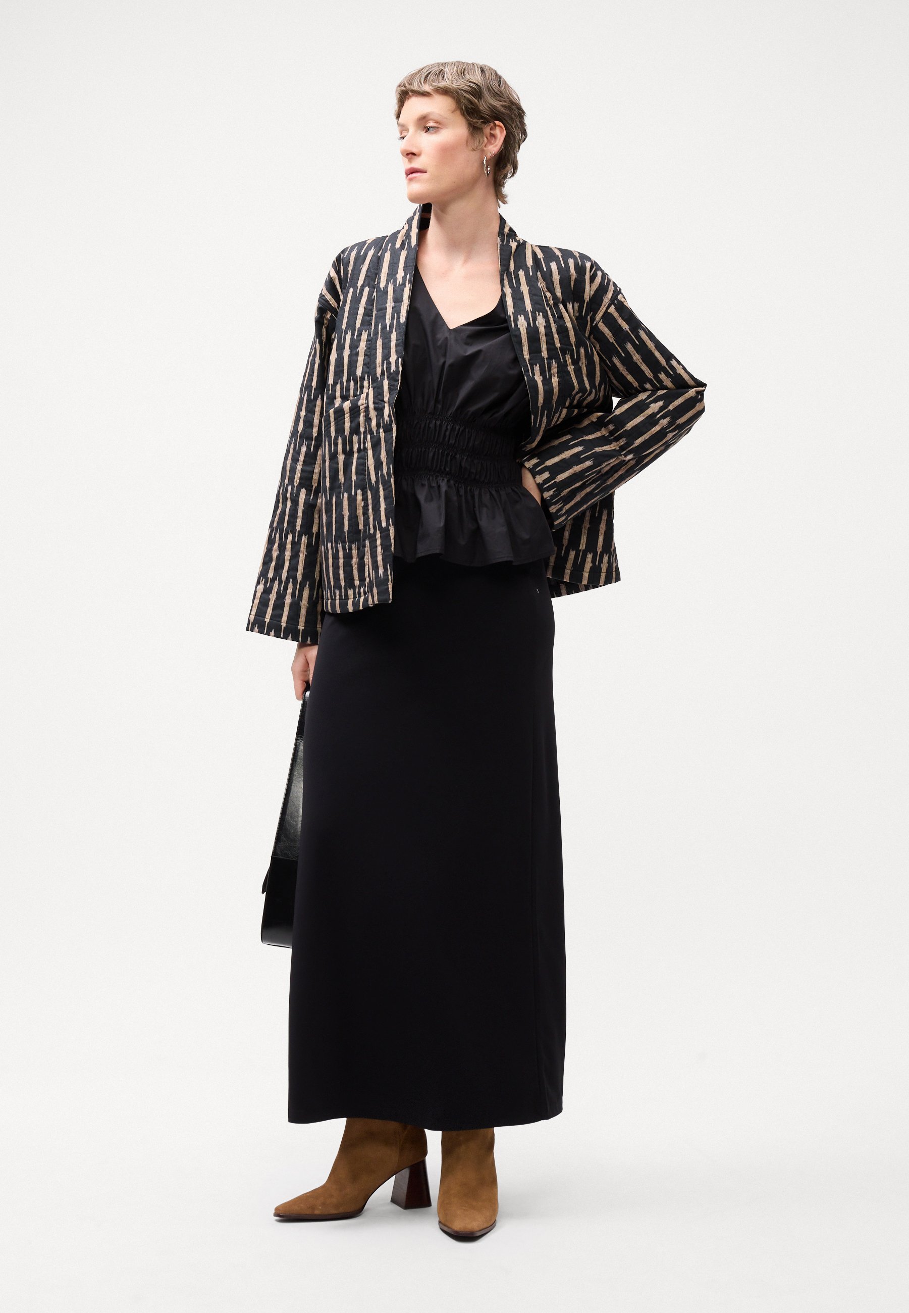 Jupe longue Lindex DAHLIA - noire