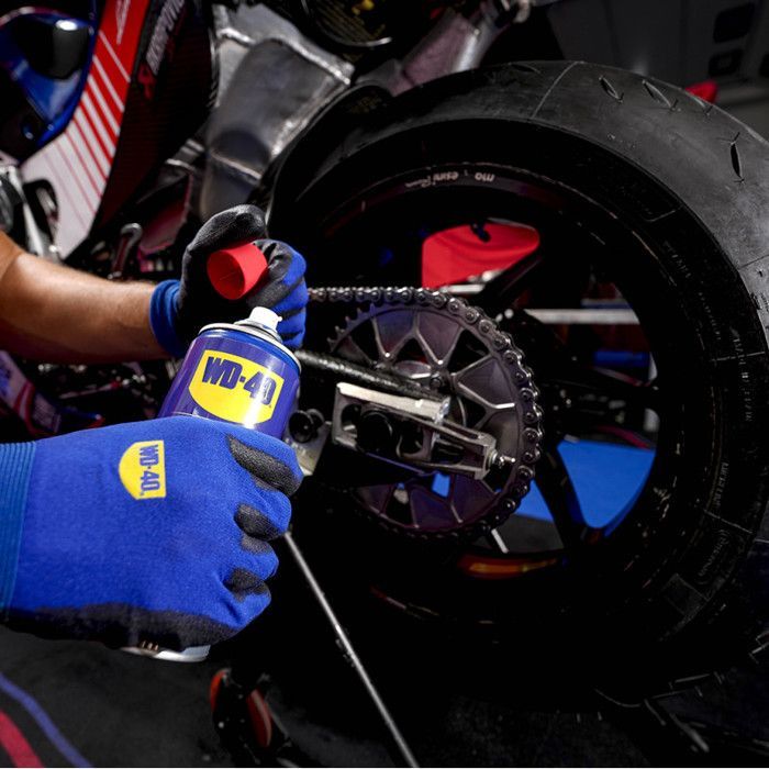 WD-40 - Graisse De Chaîne Moto Conditions Humides 400Ml