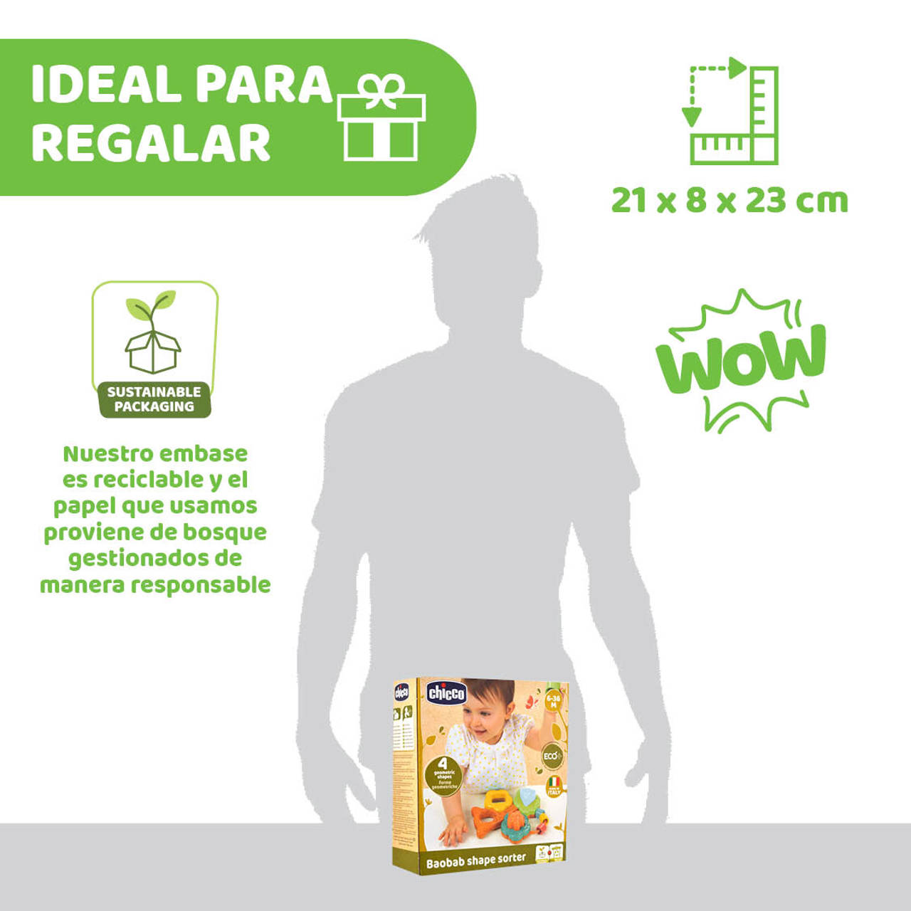 Baobab Eco+ Vormen en Kleuren