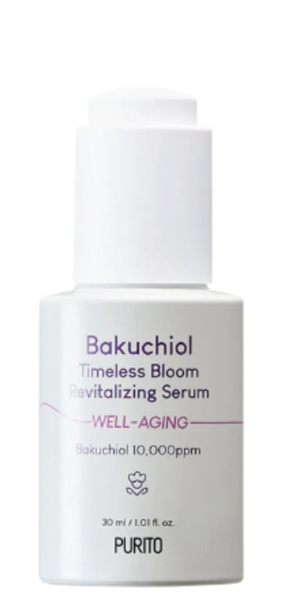 Purito Bakuchiol Timeless Bloom Rewitalizujące serum z Bakuchiolem