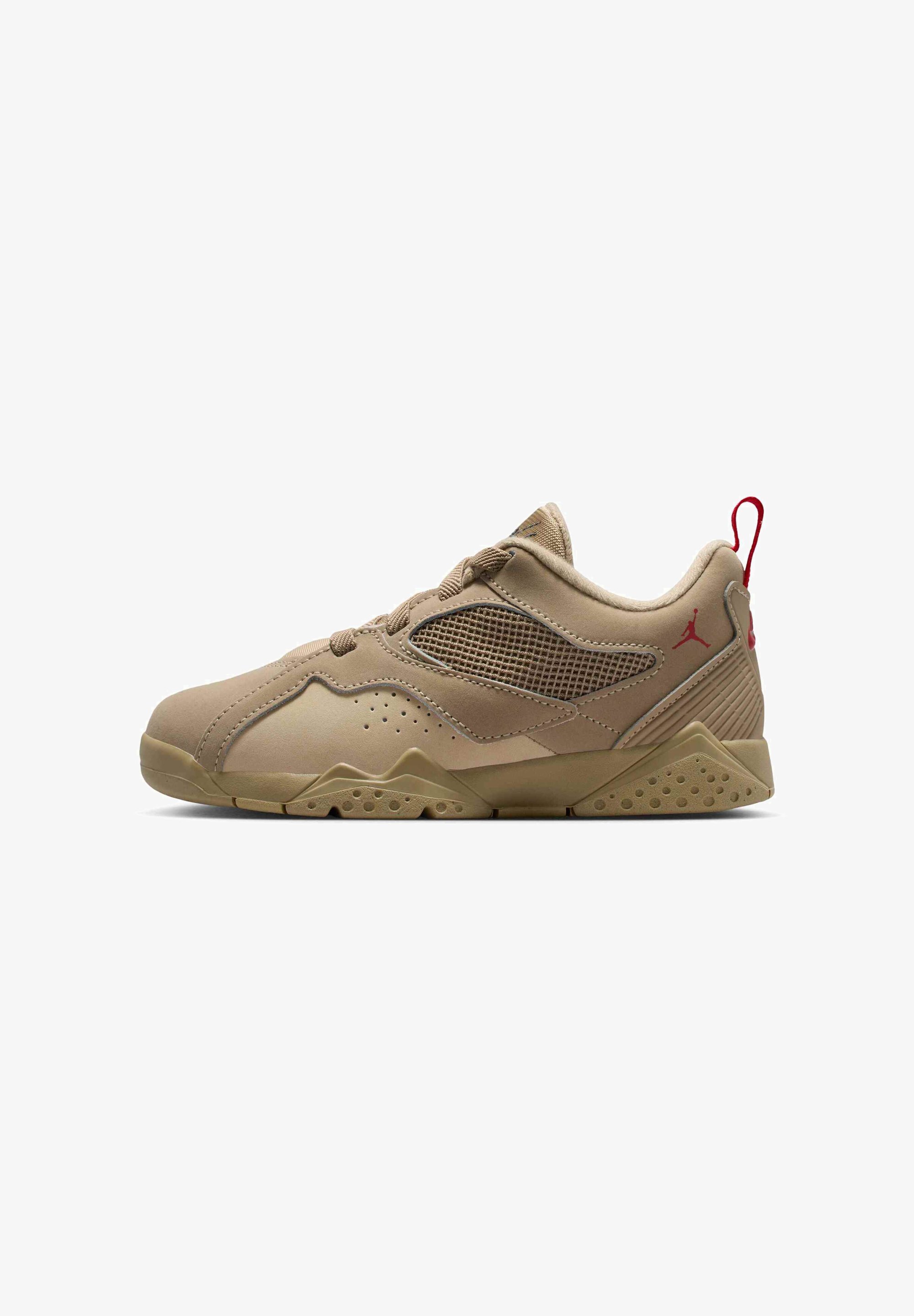 Jordan sneakers - desert camo/fire red/mushroom/antracite