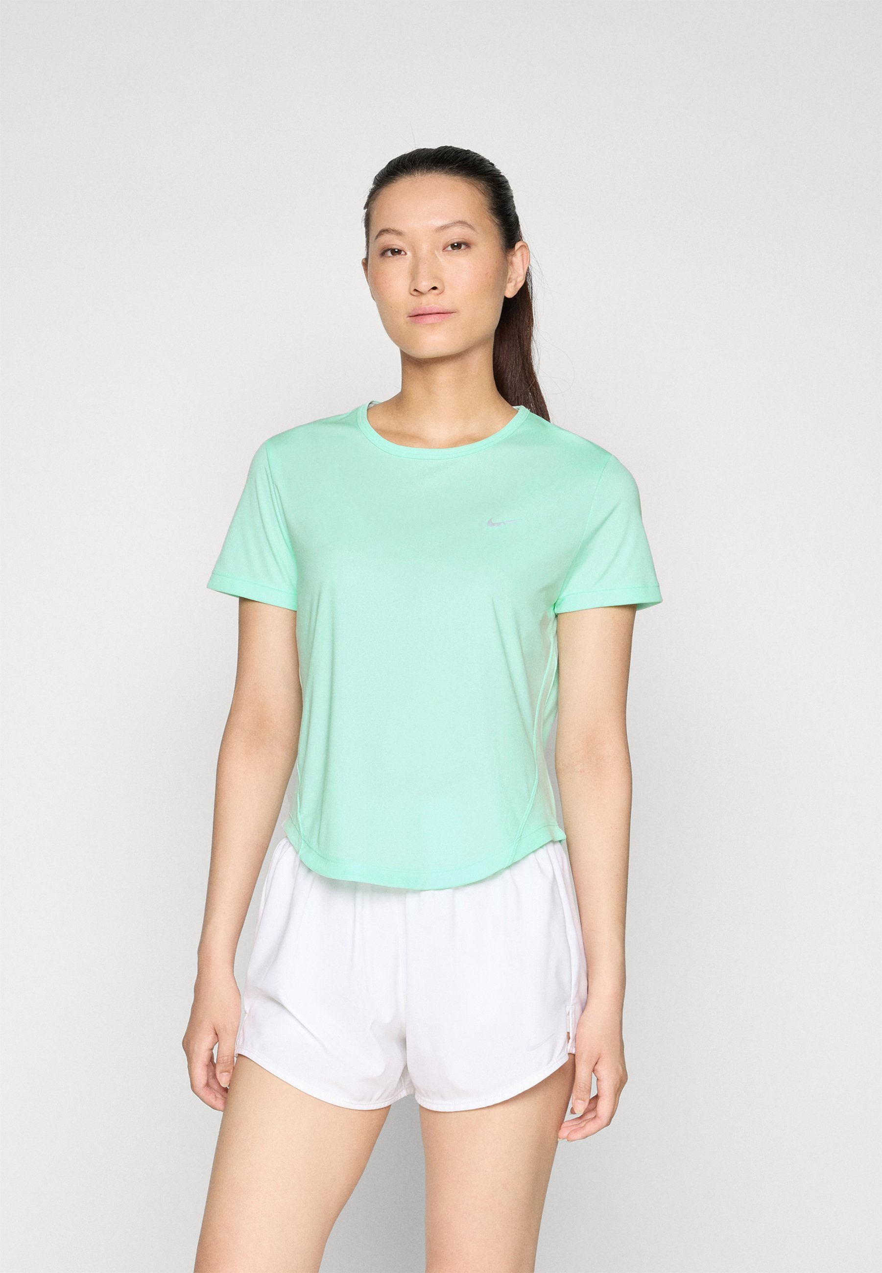Nike Performance TEMPO TOP - Sport T-shirt - mintgroen/reflecterend zilverkleurig