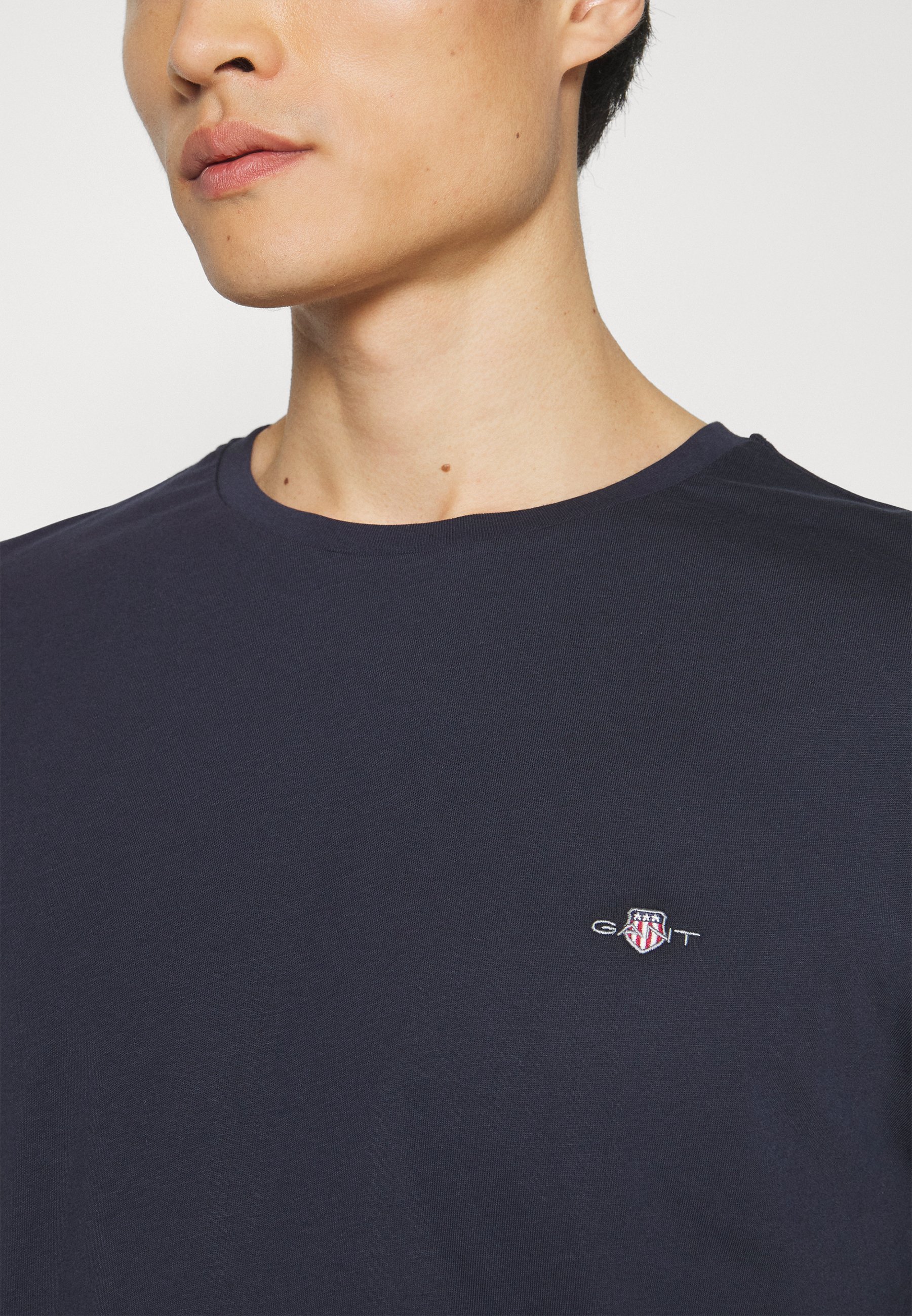 GANT SHIELD - Top met lange mouwen - avondblauw