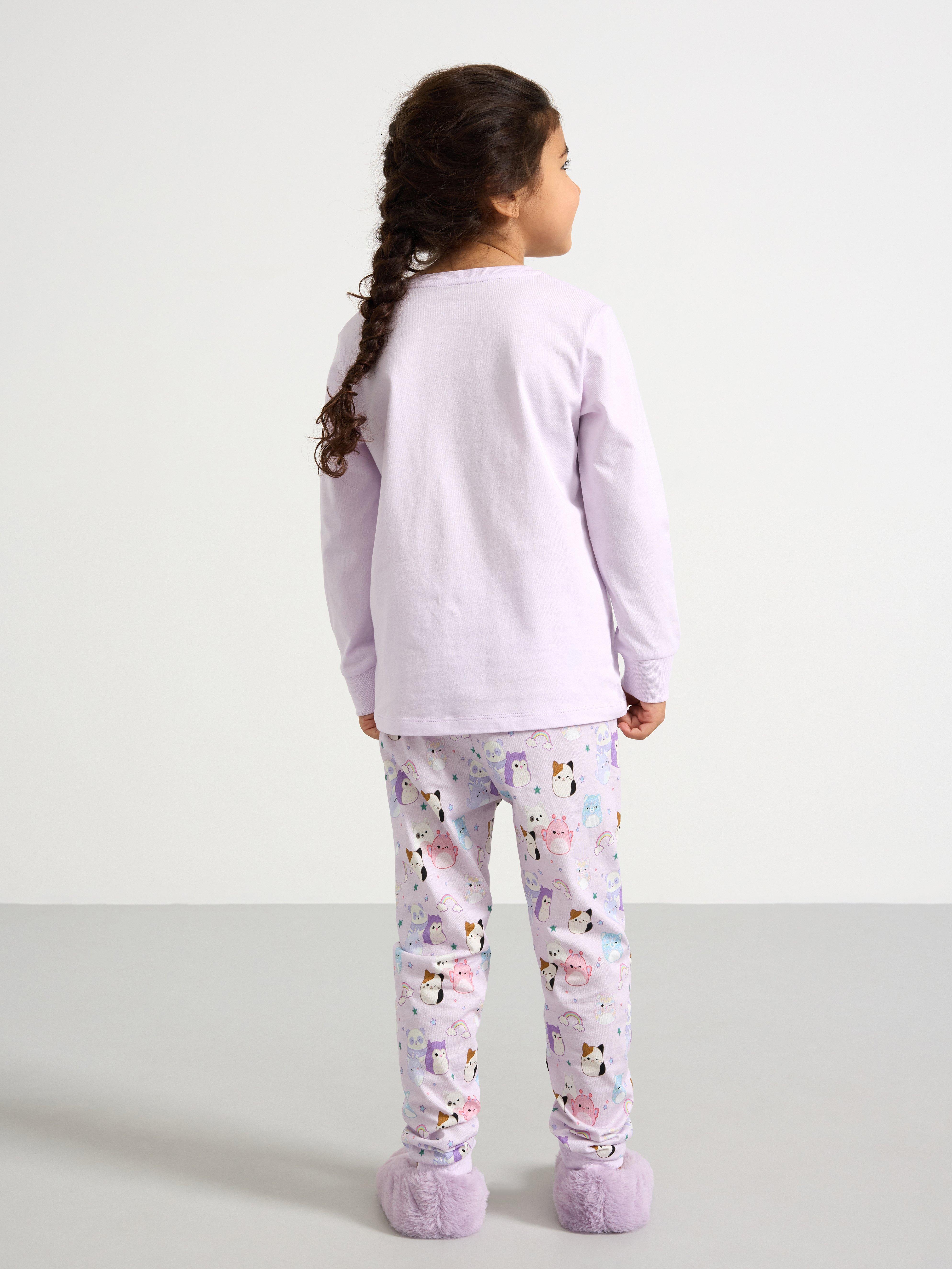 Conjunto de pijama Squishmallows Lilás Claro