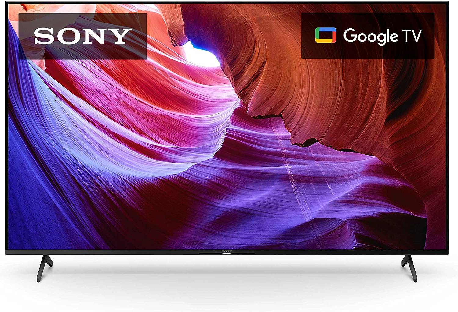 Sonyn 50 tuuman 4K Ultra HD TV X85K -sarja: LED-älykäs Google TV, jossa on Dolby Vision HDR ja natiivi 120 Hz:n virkistystaajuus KD50X85K - uusin malli, musta