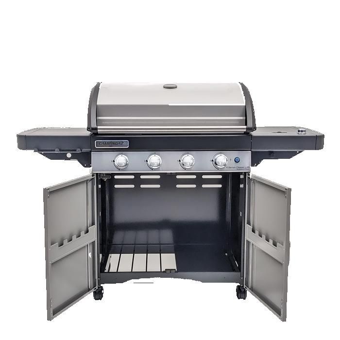 Barbecue à gaz - CAMPINGAZ - 4 Series Classic LXS - 4 brûleurs - Allumage piezzo - Surface de cuisson 78x45 cm